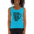 Women's Missy Fit Tank top - Good days start with coffee- coffee mug