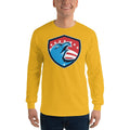 Men's Long Sleeve T-Shirt - Eagle & 7 stars
