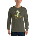 Men's Long Sleeve T-Shirt - Hello Summer