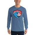 Men's Long Sleeve T-Shirt - Eagle & 7 stars