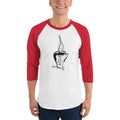 Men's 3/4th Sleeve Raglan T- Shirt - Good days start with coffee & you - mug