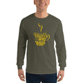 Men's Long Sleeve T-Shirt - Herbal tea tastes better when its coffee