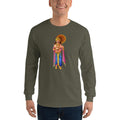 Men's Long Sleeve T-Shirt - Onam- Kerala Snapshot