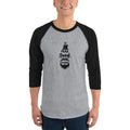Men's 3/4th Sleeve Raglan T- Shirt - Feel Good Today