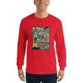 Men's Long Sleeve T-Shirt - Onam Graffiti