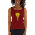 Women's Missy Fit Tank top - Coffee is always a good idea- bulb
