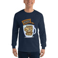Navy / S Bengali Ultra Cotton Long Sleeve T-Shirt - Coffee House Er Sei Adda