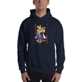 Navy / S Bengali Unisex Heavy Blend Hooded Sweatshirt - Kalankini Radha