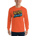 Orange / S Bengali Ultra Cotton Long Sleeve T-Shirt - Bangla Swag