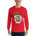 Red / S Bengali Ultra Cotton Long Sleeve T-Shirt - Coffee House Er Sei Adda