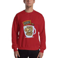 Red / S Bengali Unisex Heavy Blend Crewneck Sweatshirt - Coffee House Er Sei Adda