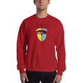 Red / S Bengali Unisex Heavy Blend Crewneck Sweatshirt - Dopple Bonger