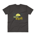 Smoke / S Bengali Unisex Short Sleeve V-Neck Jersey Tee - Being Bangali