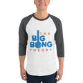 White/Heather Charcoal / XS Bengali Unisex Fine Jersey Raglan Tee - The Big Bong Theory