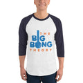 White/Navy / XS Bengali Unisex Fine Jersey Raglan Tee - The Big Bong Theory
