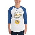 White/Royal / XS Bengali Unisex Fine Jersey Raglan Tee - Mereche!