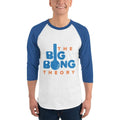 White/Royal / XS Bengali Unisex Fine Jersey Raglan Tee - The Big Bong Theory