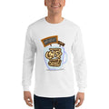 White / S Bengali Ultra Cotton Long Sleeve T-Shirt - Coffee House Er Sei Adda