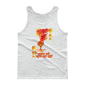 Ash / S Bengali Ultra Cotton Tank Top - Bangalir Ruchi Dhaker Tane Dhoonochi