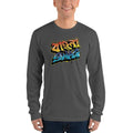 Asphalt / S Bengali Unisex Fine Jersey Long Sleeve T-Shirt - Bangla Swag