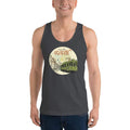 Asphalt / XS Bengali Fine Jersey Tank Top Unisex - Amar Kolkata Tram