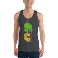 Asphalt / XS Bengali Fine Jersey Tank Top Unisex - Bans Keno Jhare