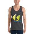 Asphalt / XS Bengali Fine Jersey Tank Top Unisex - Bar Counter