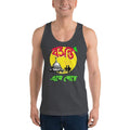 Asphalt / XS Bengali Fine Jersey Tank Top Unisex - Bosonto Ese Gache