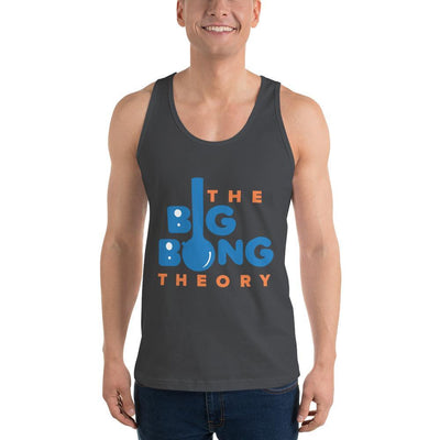 Asphalt / XS Bengali Fine Jersey Tank Top Unisex - The Big Bong Theory