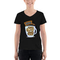 Black / S Bengali Lightweight V-Neck T-Shirt - Coffee House Er Sei Adda