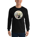 Black / S Bengali Ultra Cotton Long Sleeve T-Shirt - Amar Kolkata-Rickshow