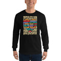 Black / S Bengali Ultra Cotton Long Sleeve T-Shirt - Bangla Love