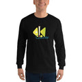 Black / S Bengali Ultra Cotton Long Sleeve T-Shirt - Bar Counter