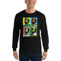 Black / S Bengali Ultra Cotton Long Sleeve T-Shirt -Netaji