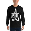 Black / S Bengali Ultra Cotton Long Sleeve T-Shirt - PUBG Te PHD