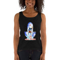 Black / S Bengali Ultra Cotton Tank Top - Om Namah Shivay-02