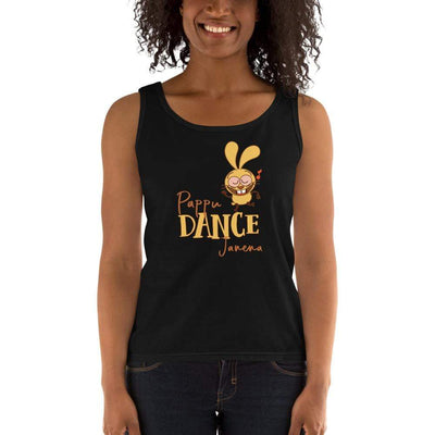 Black / S Bengali Ultra Cotton Tank Top -Pappu Dance Janena