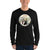 Black / S Bengali Unisex Fine Jersey Long Sleeve T-Shirt - Amar Kolkata-Rickshow