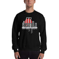 Black / S Bengali Unisex Heavy Blend Crewneck Sweatshirt - Amar Bhasha Amar Ohonkar