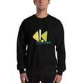 Black / S Bengali Unisex Heavy Blend Crewneck Sweatshirt - Bar Counter