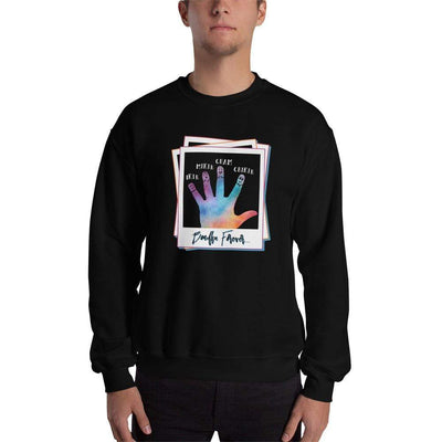 Black / S Bengali Unisex Heavy Blend Crewneck Sweatshirt - Bondhu Forever