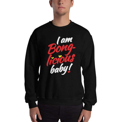 Black / S Bengali Unisex Heavy Blend Crewneck Sweatshirt - Bong-licious