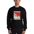 Black / S Bengali Unisex Heavy Blend Crewneck Sweatshirt -Friends Forever