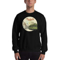 Black / S Bengali Unisex Heavy Blend Crewneck Sweatshirt - My Kolkata Tram