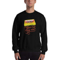 Black / S Bengali Unisex Heavy Blend Crewneck Sweatshirt -Purano Sei Diner Kotha