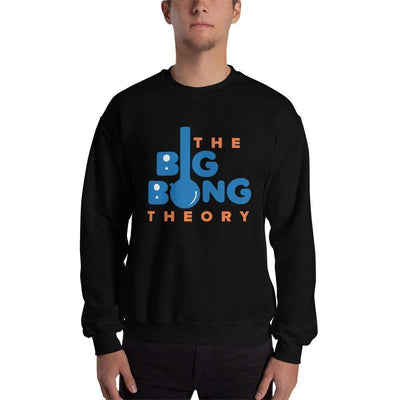 Black / S Bengali Unisex Heavy Blend Crewneck Sweatshirt - The Big Bong Theory