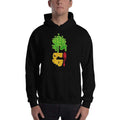 Black / S Bengali Unisex Heavy Blend Hooded Sweatshirt - Bans Keno Jhare