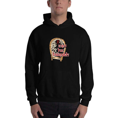 Black / S Bengali Unisex Heavy Blend Hooded Sweatshirt -  Eso He Baishakh