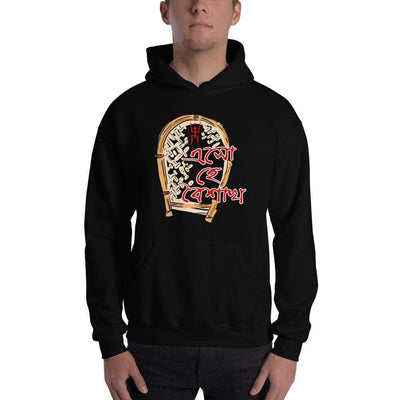 Black / S Bengali Unisex Heavy Blend Hooded Sweatshirt -  Eso He Baishakh