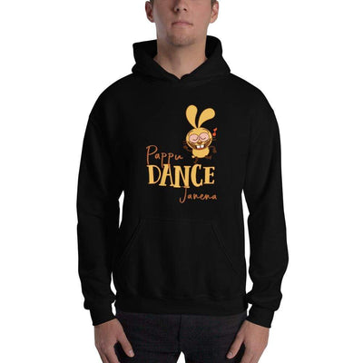 Black / S Bengali Unisex Heavy Blend Hooded Sweatshirt - Pappu Dance Janena